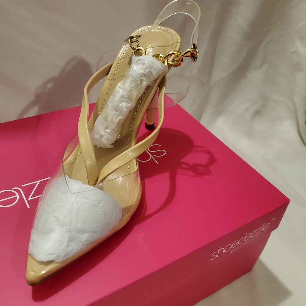 Beige pump - Picture 7 of 8